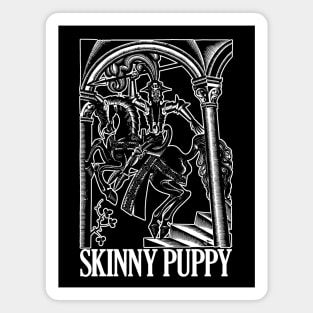 Skinny Puppy †† Retro Styled Original Fan Art Magnet